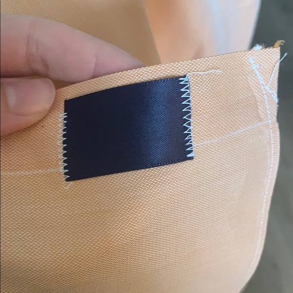 Burberry orange long sleeve buttons down - Picture 7 of 7